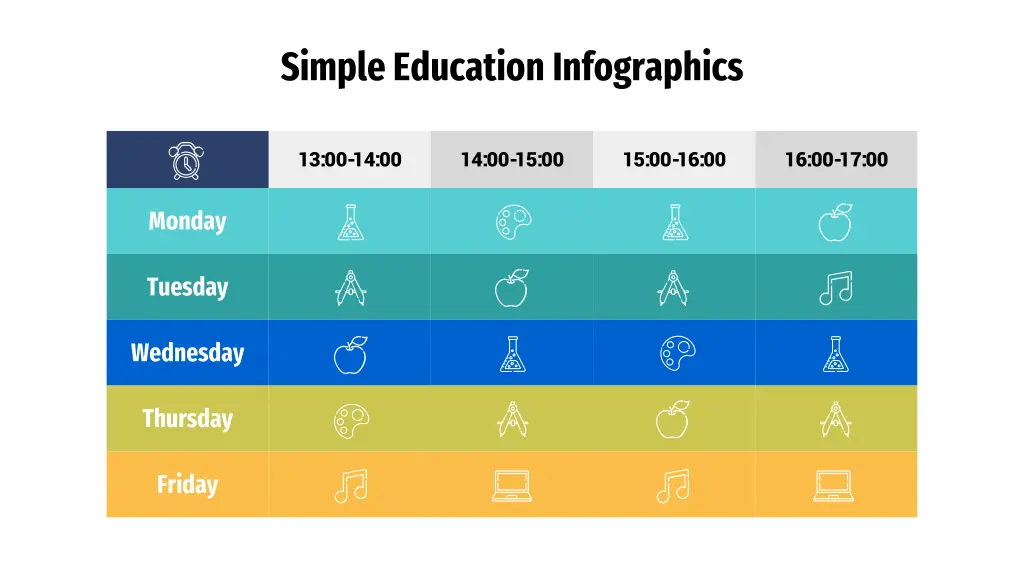 simple education infographics 15