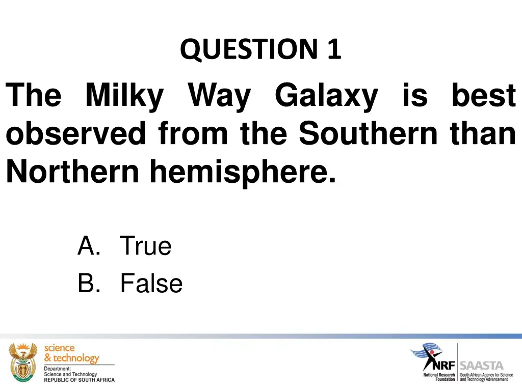 question 1