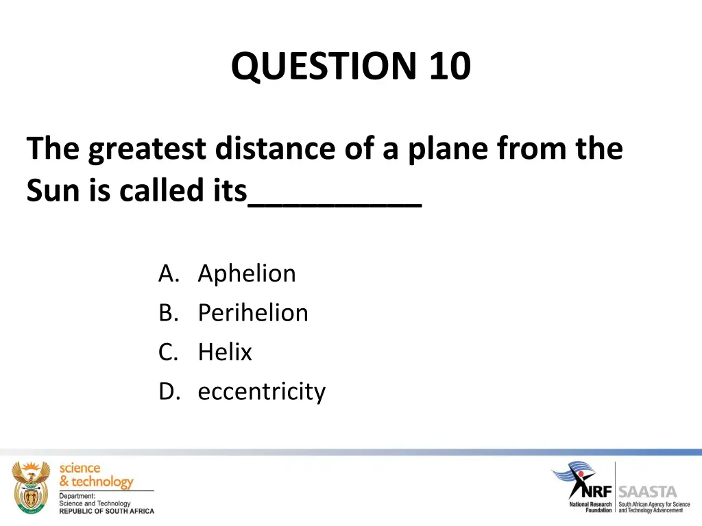 question 10