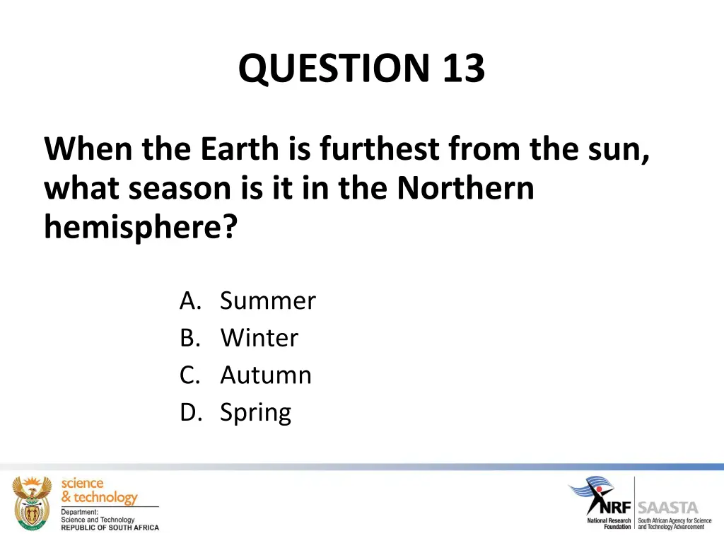 question 13