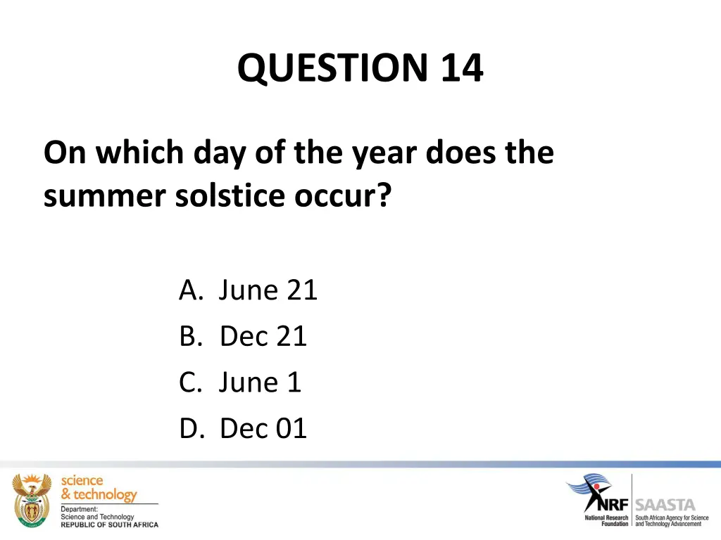 question 14