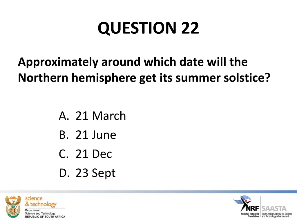 question 22