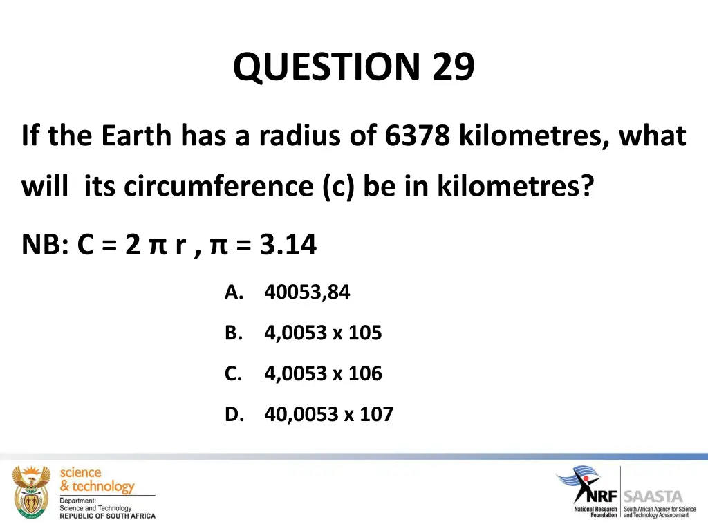 question 29