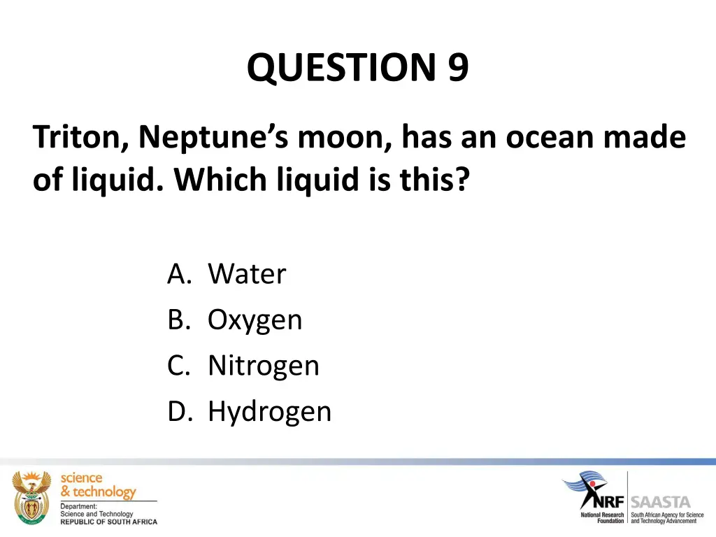 question 9