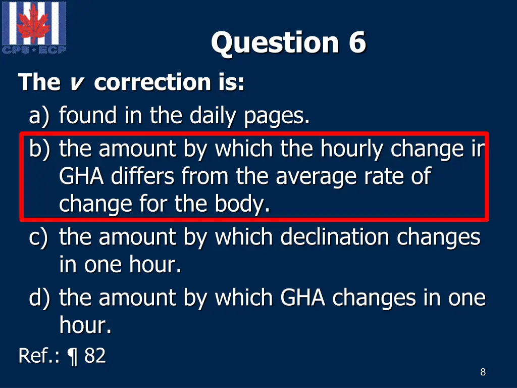 question 6