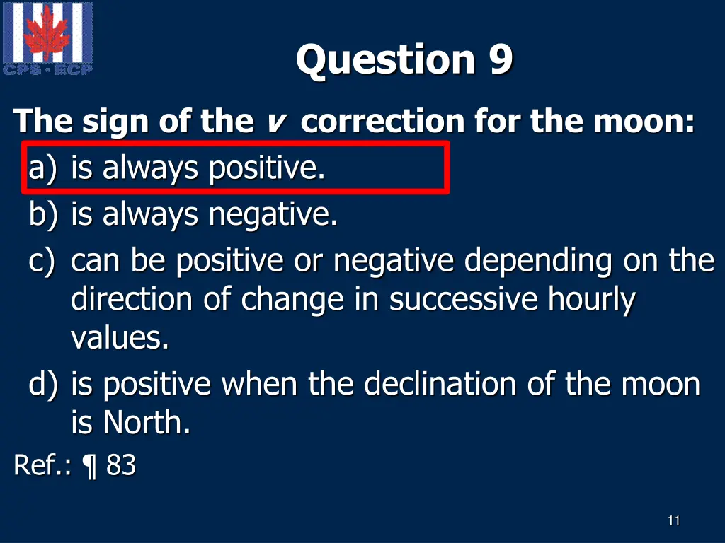 question 9