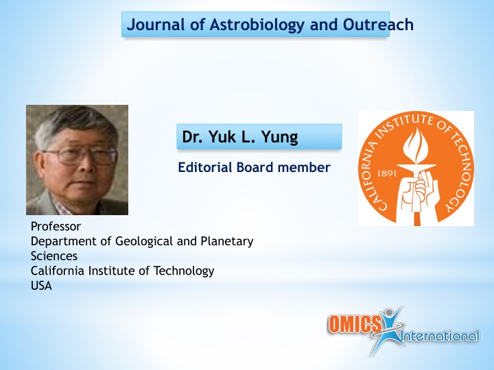 journal of astrobiology and outreach