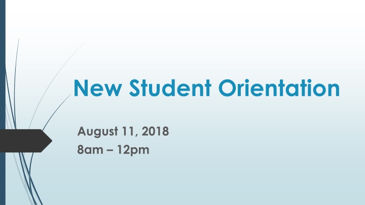 new student orientation