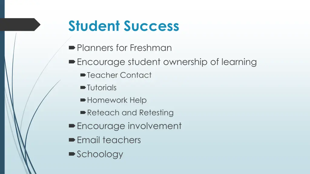 student success