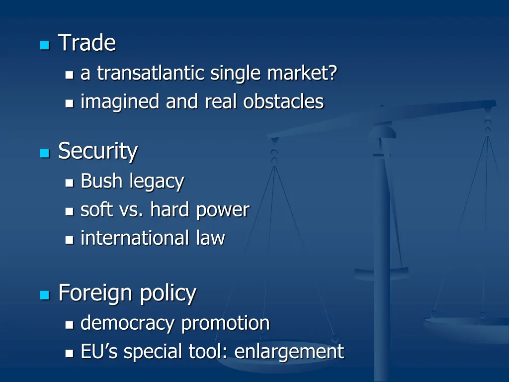 trade a transatlantic single market imagined