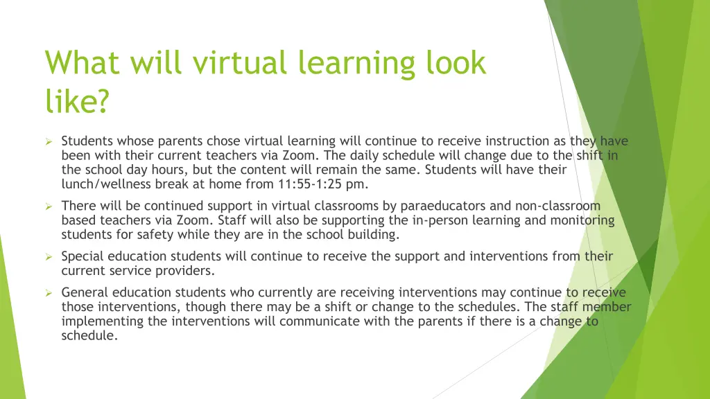 what will virtual learning look like