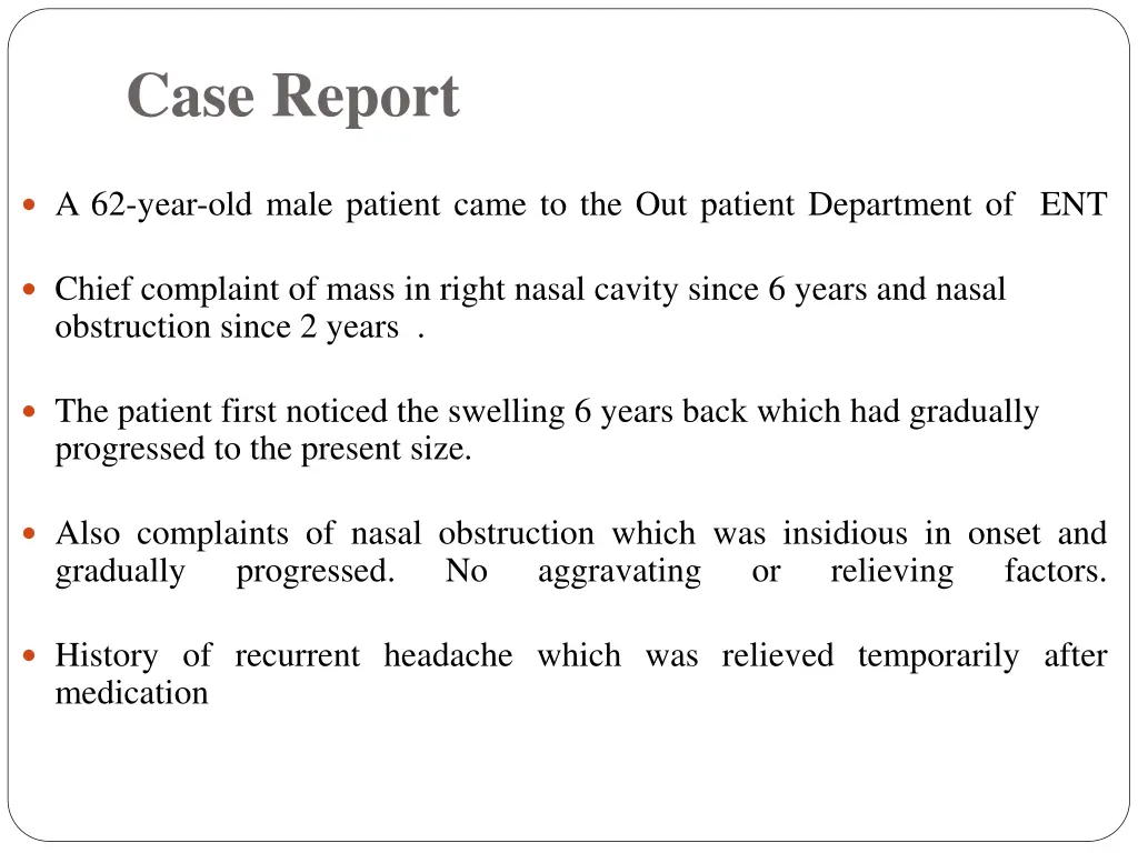 case report