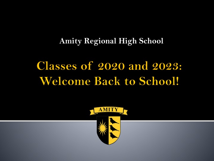 amity regional high school