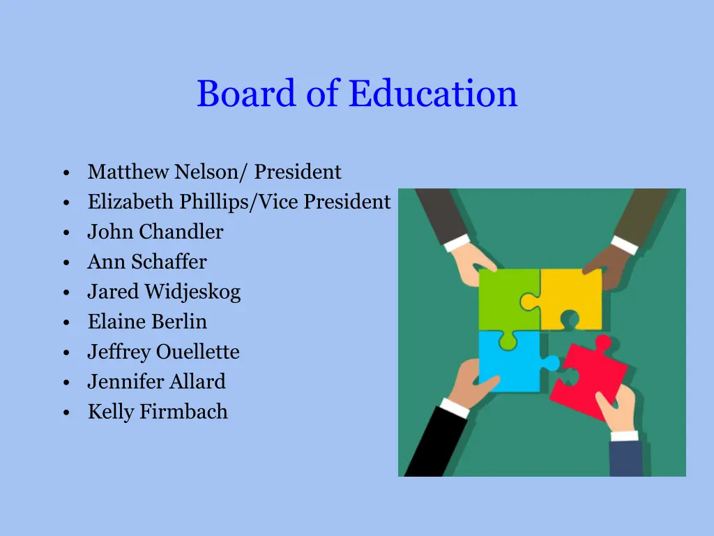 board of education