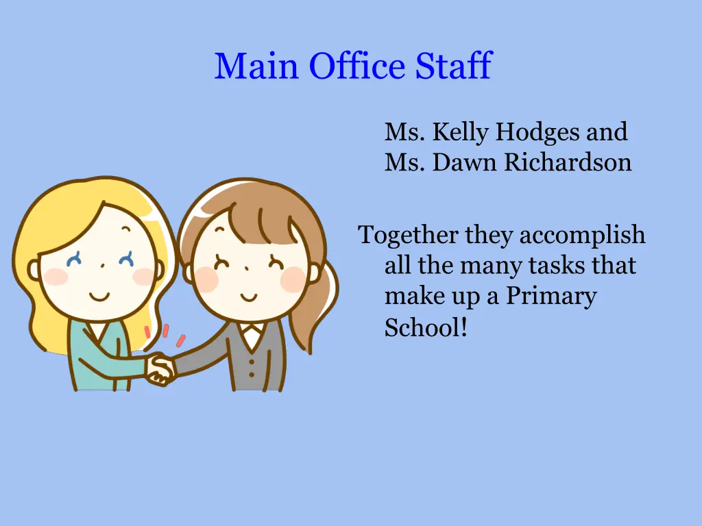 main office staff