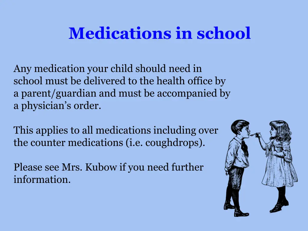 medications in school