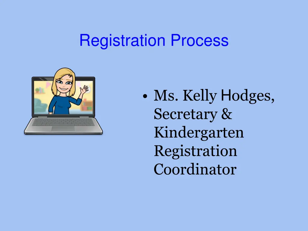 registration process