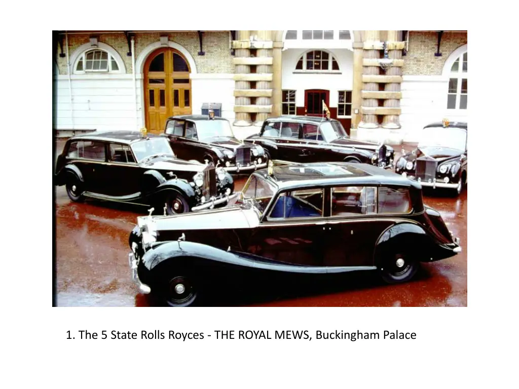 1 the 5 state rolls royces the royal mews