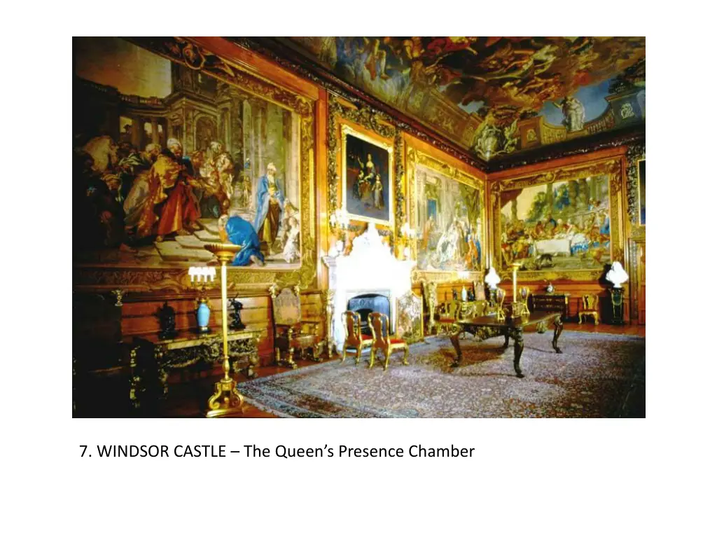 7 windsor castle the queen s presence chamber