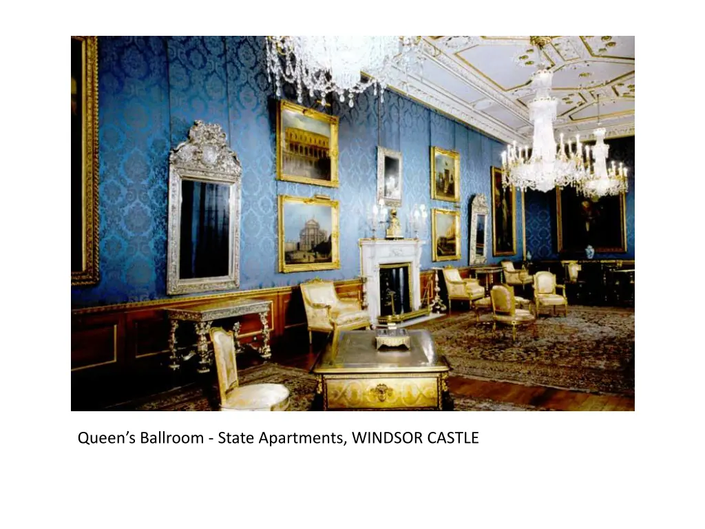 queen s ballroom state apartments windsor castle