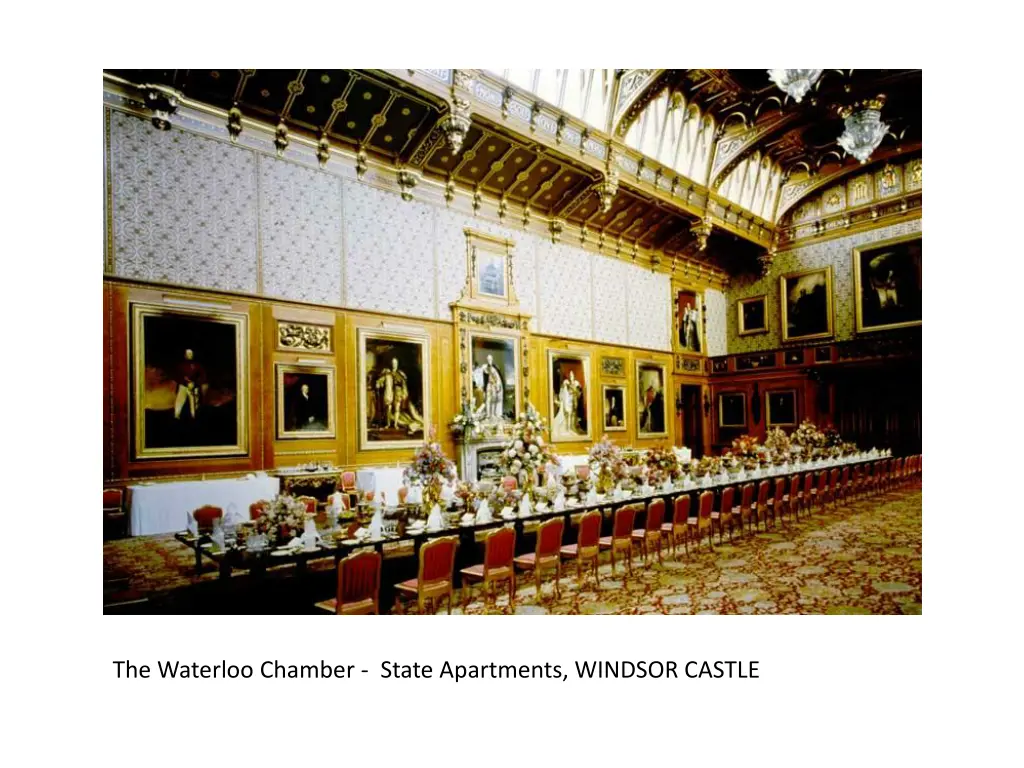 the waterloo chamber state apartments windsor