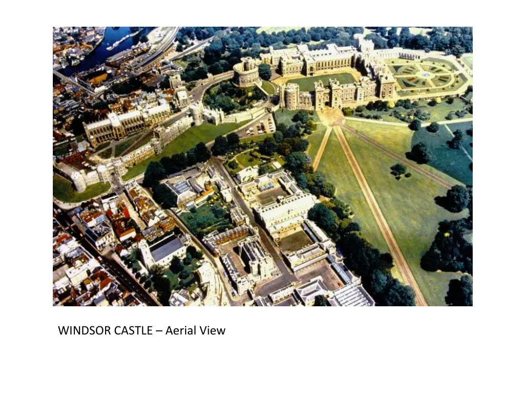 windsor castle aerial view