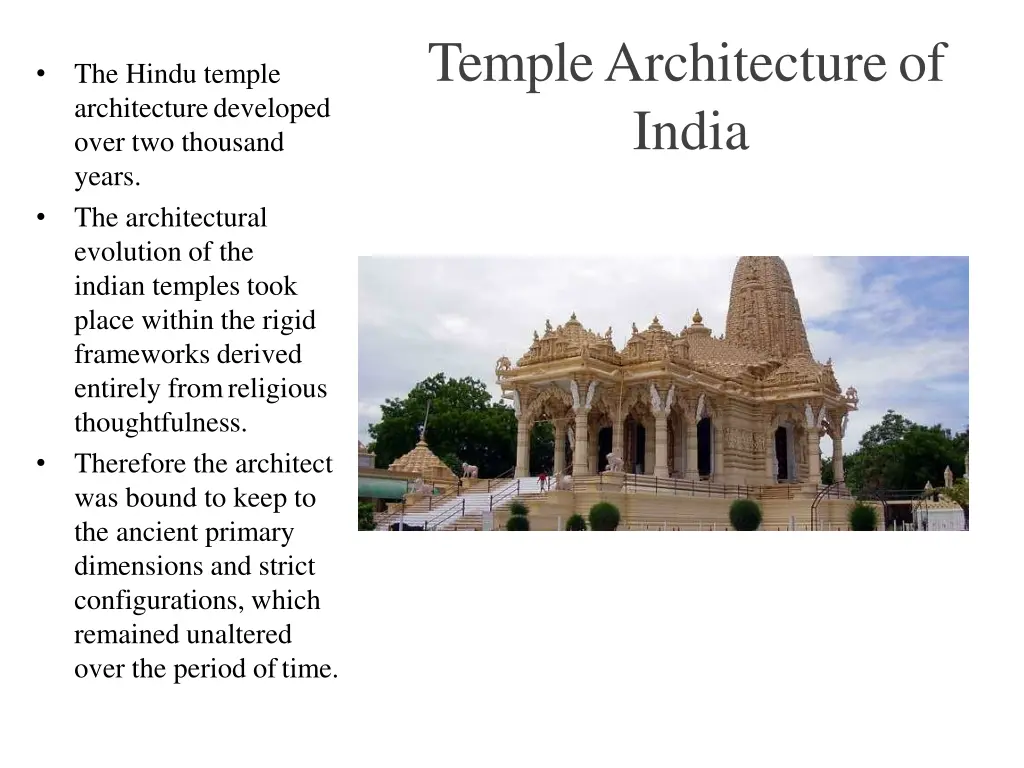 temple architectureof india