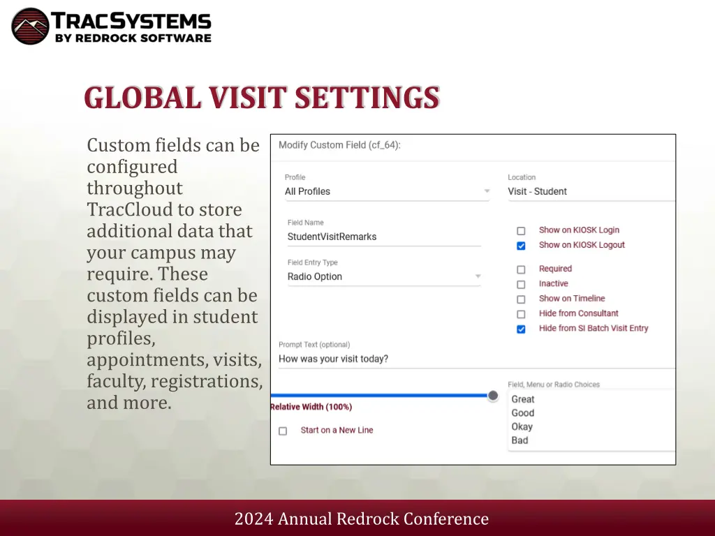 global visit settings 2