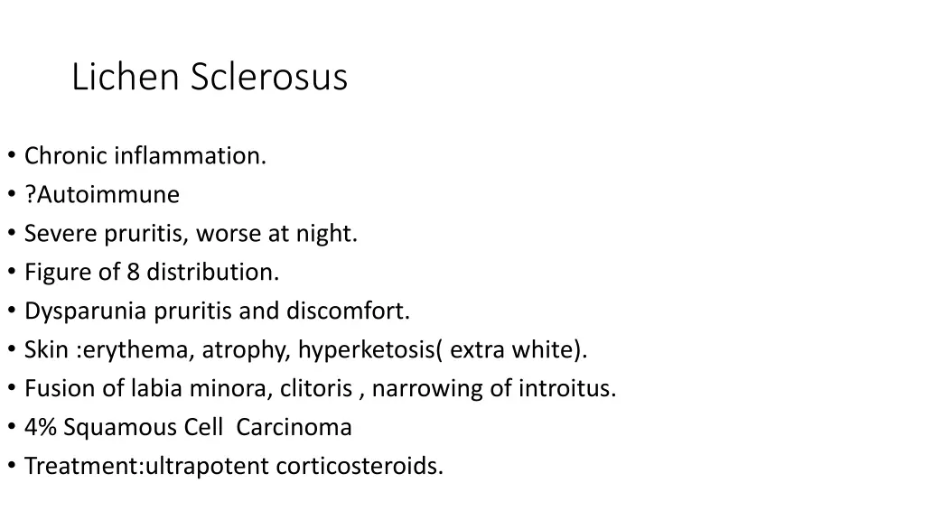 lichen sclerosus