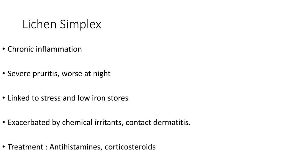 lichen simplex