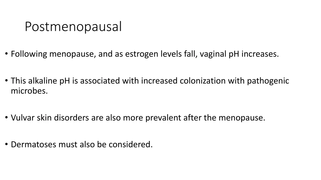 postmenopausal