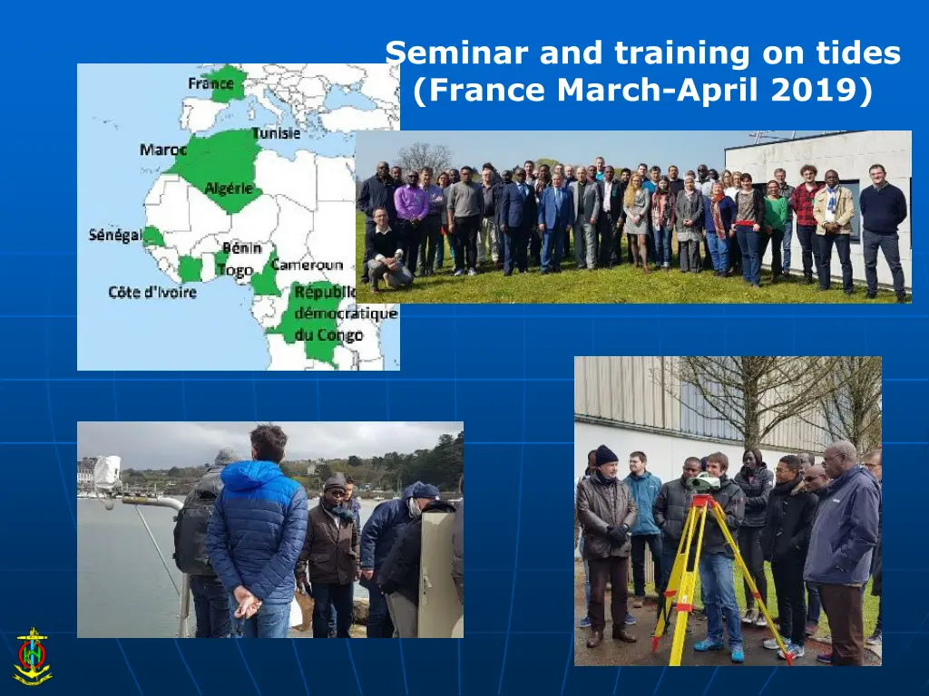 seminar and training on tides france march april