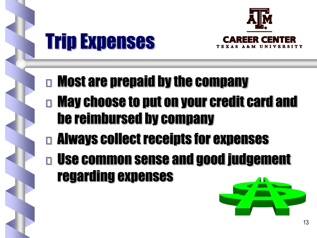 trip expenses