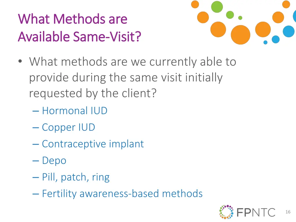 what methods are what methods are available same