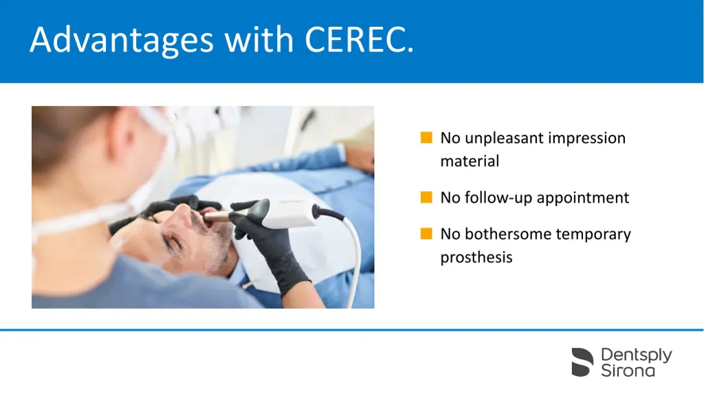 advantages with cerec