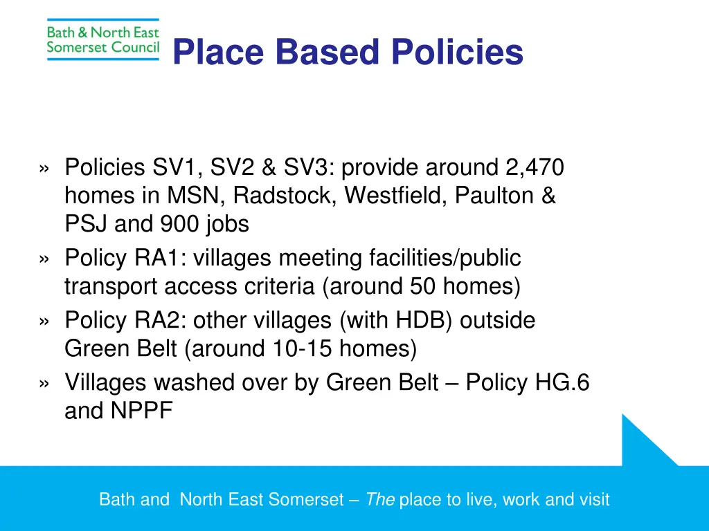 place based policies