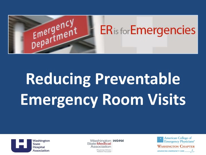 reducing preventable emergency room visits