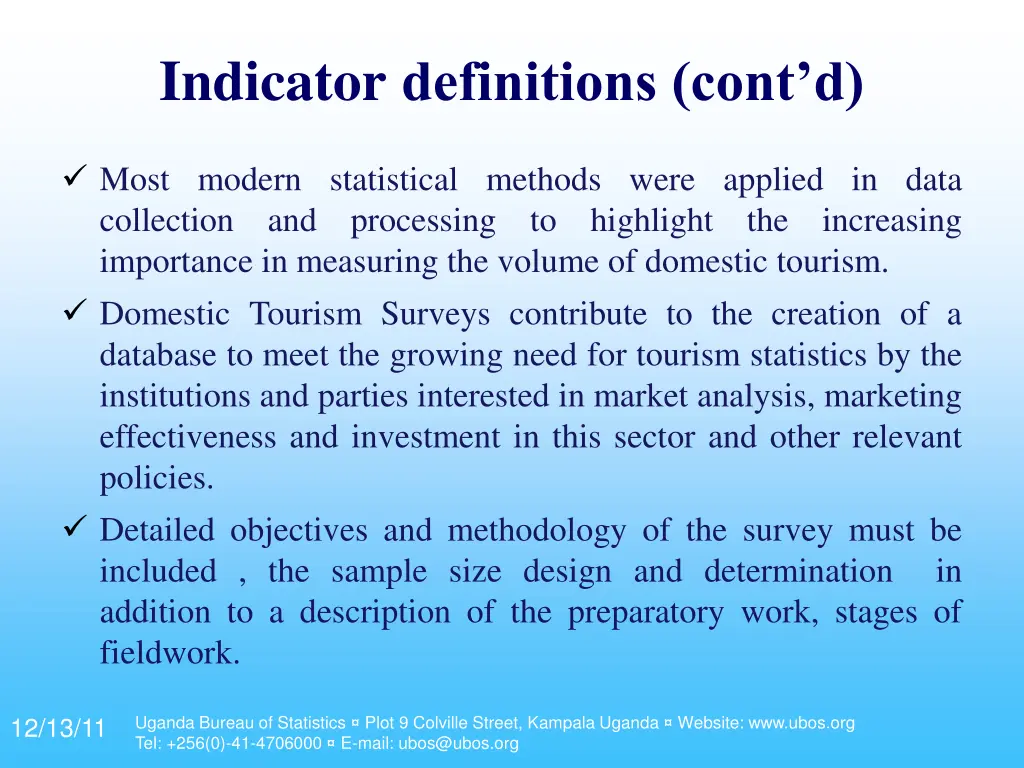 indicator definitions cont d