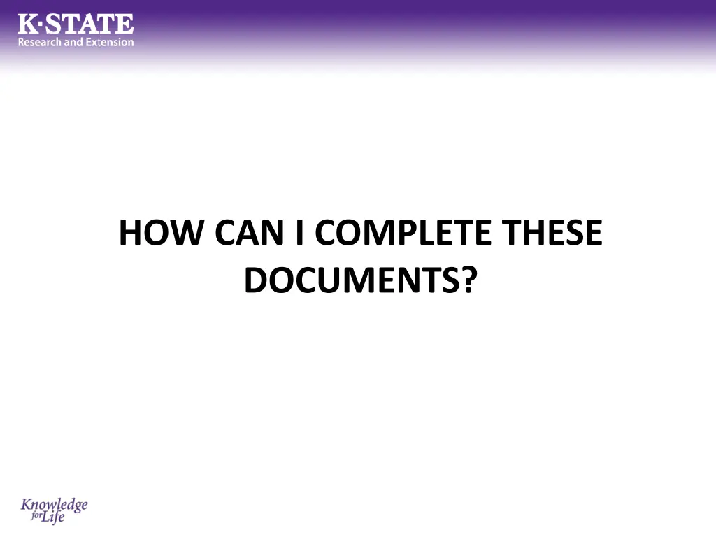 how can i complete these documents