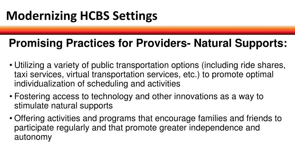 modernizing hcbs settings 10