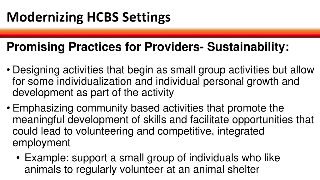 modernizing hcbs settings 11