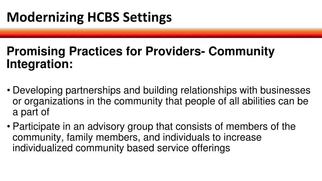 modernizing hcbs settings 9