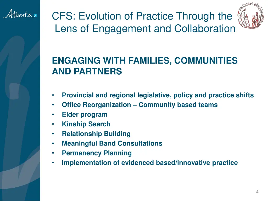 cfs evolution of practice through the lens