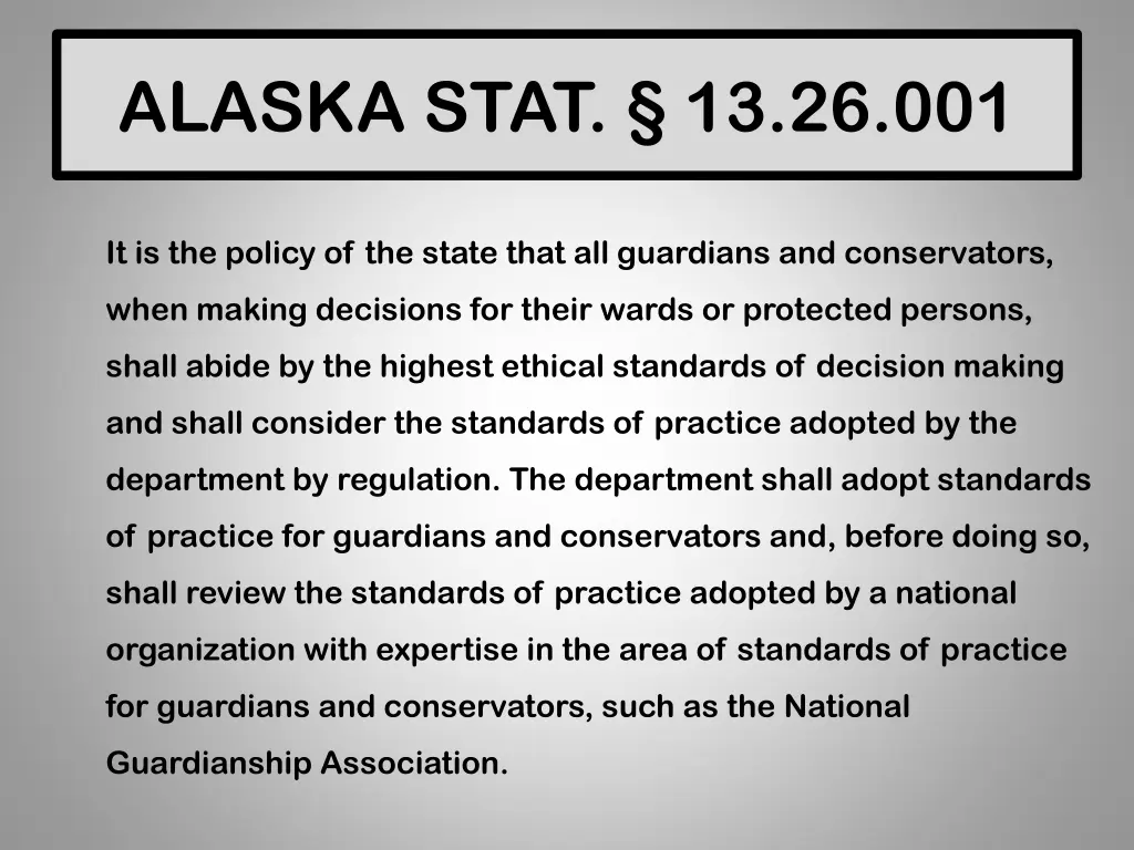 alaska stat 13 26 001