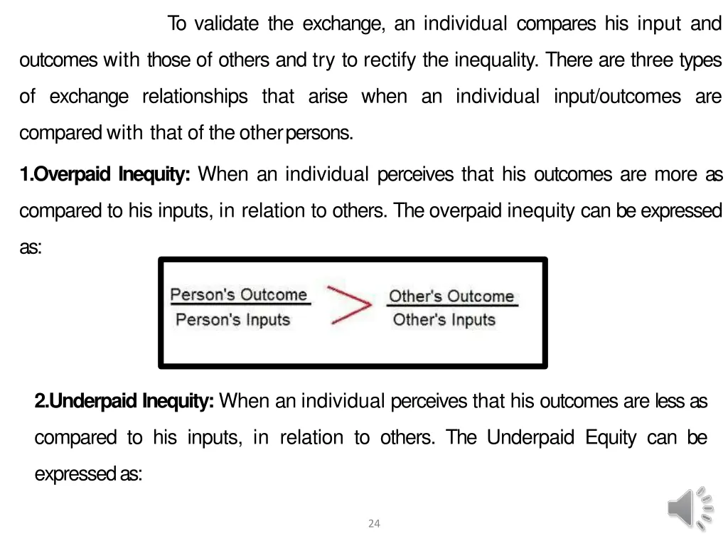 to validate the exchange an individual compares