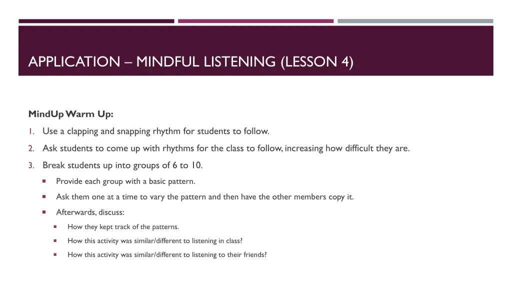 application mindful listening lesson 4 2