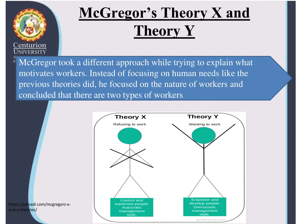 mcgregor s theory x and theory y