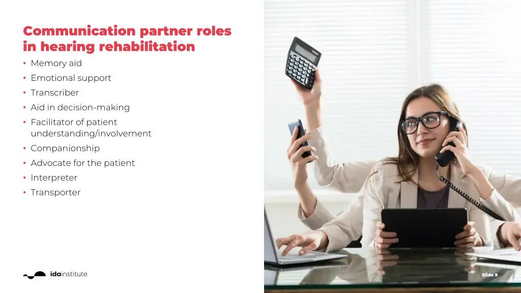 communication partner roles in hearing