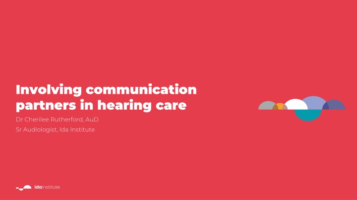 involving communication partners in hearing care