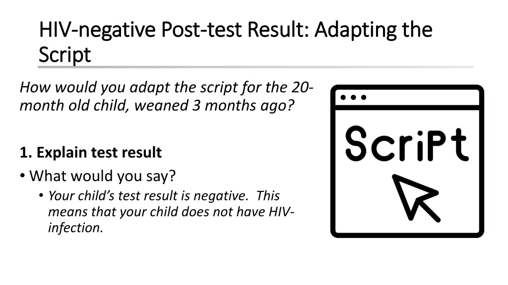 hiv hiv negative post negative post test result 8